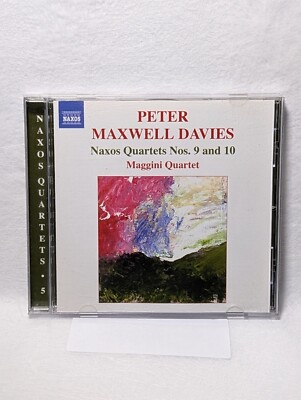 Peter Maxwell Davies CD Naxos Quartette Nr. 9 & 10