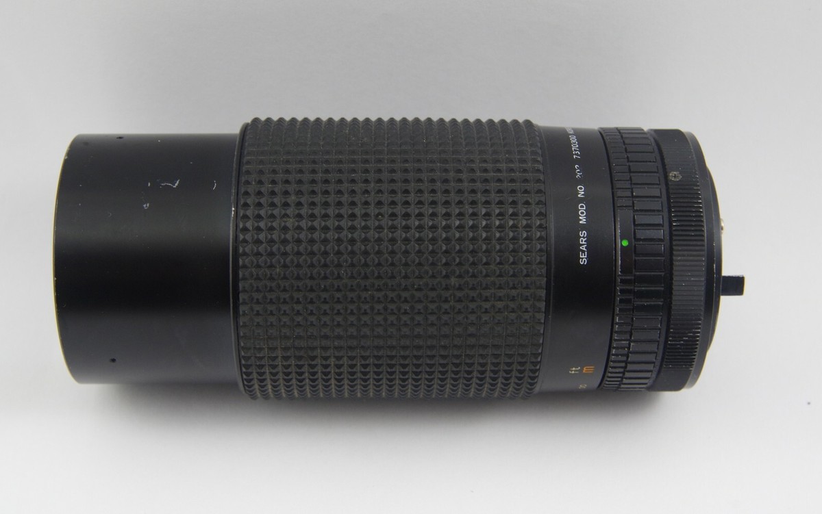 Sears 80-200mm F4 with Canon FD Mount