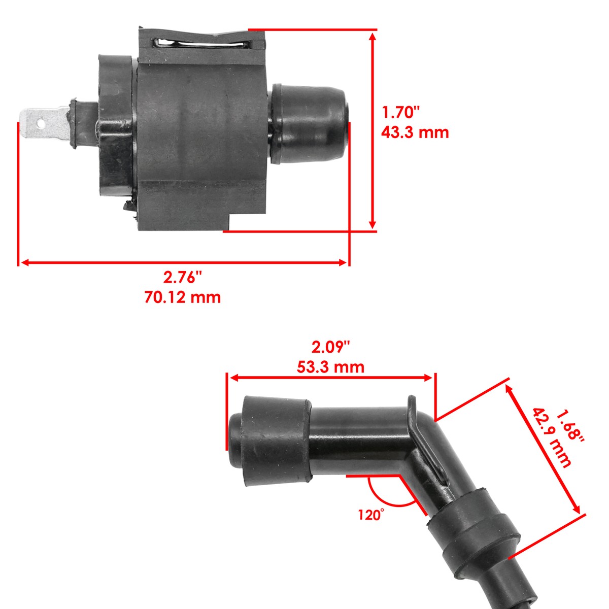 ECCOQ6-SDS2.5 End Column Cap Legs Omitted, Quick-Install