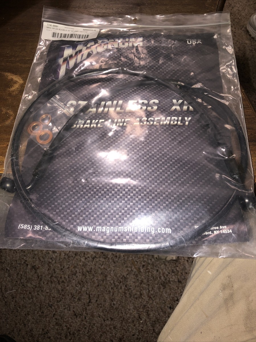 Magnum Extreme Response SS BLK/BLK 43” EZ Align 180 7/16 Brake