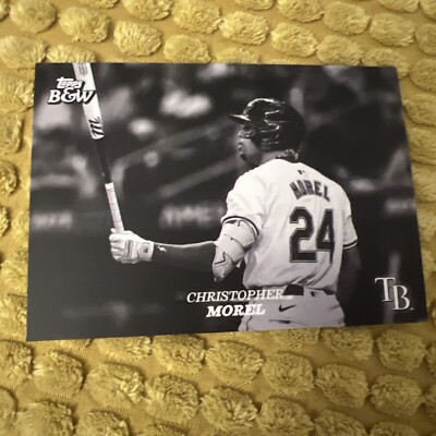 2024 Topps Black & White Baseball - Christopher Morel Rays