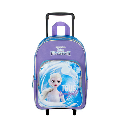ZAINO ASILO CON TROLLEY FROZEN II 2 RUOTE MANICO ALLUNGABILE originale |  eBay