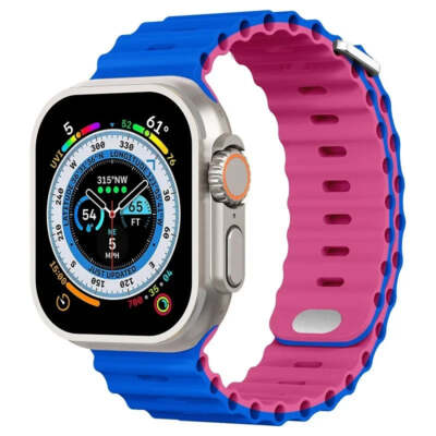 Ocean Loop Watch Band For Apple Watch 11 10 9 8 7 6 SE 5 4 3 2 1 Ultra 49 - 38mm