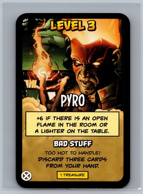 Munchkin X-Men Pyro Card USED Steve Jackson Games