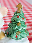 Vintage Homco Figurine Christmas Boy Praying by Christmas Tree — photo 3