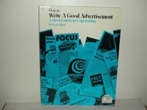 B0007DMT7M How to write a good advertisement A short course in copy | eBay