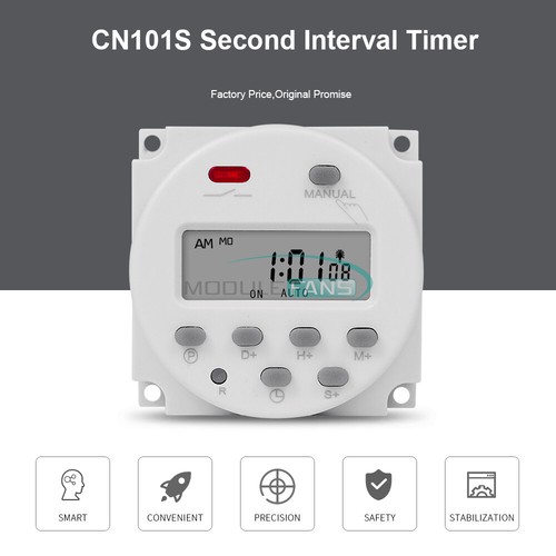 CN101S DC12V 24V AC110V 220V Timer Switch Controller Programmable Timing Switch - Picture 9 of 108
