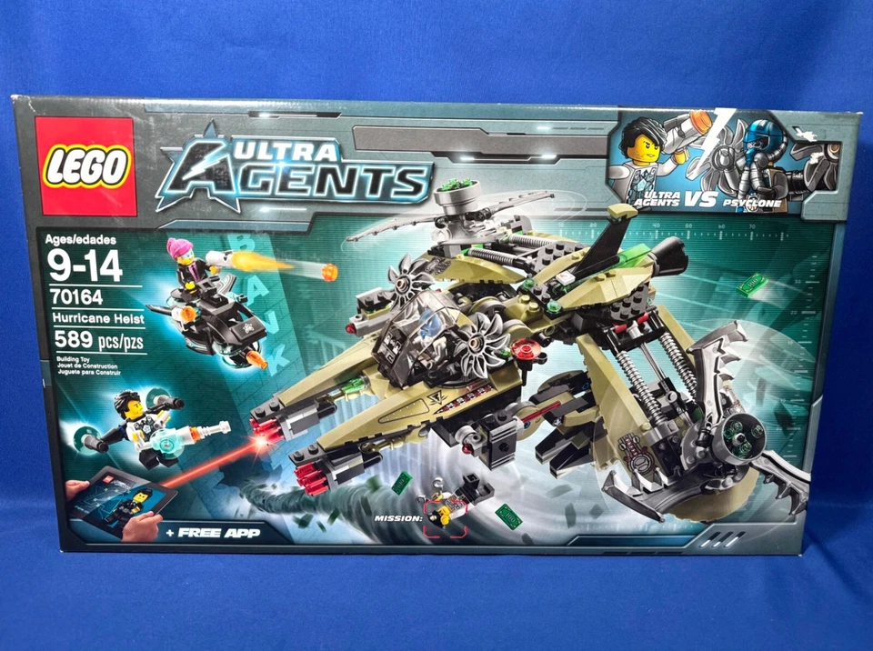 MOTO HURRICANE HEIST Lego 70164 ULTRA AGENTES Psyclone Flyer PHOENIX Fury Foto 3 de 4