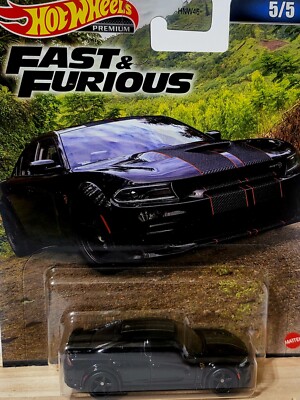 Hotwheels Premium 1:64 Dodge Charger SRT Hellcat Widebody
