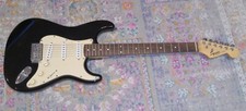 Fender Squier Stratocaster 2000s Electric Guitar With Semi Thick Neck
