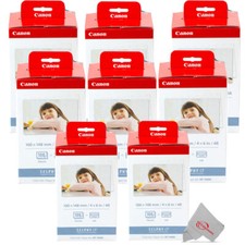 Canon KP-108IN Selphy Color Ink 4x6 Paper Set for SELPHY CP910 CP900 - 8 Units