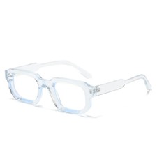 Retro Small Square Anti Blue Light Eyeglasses Men Women Artsy Glasses Frame