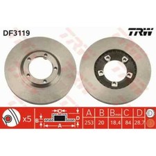 Disque de frein Hyundai H100