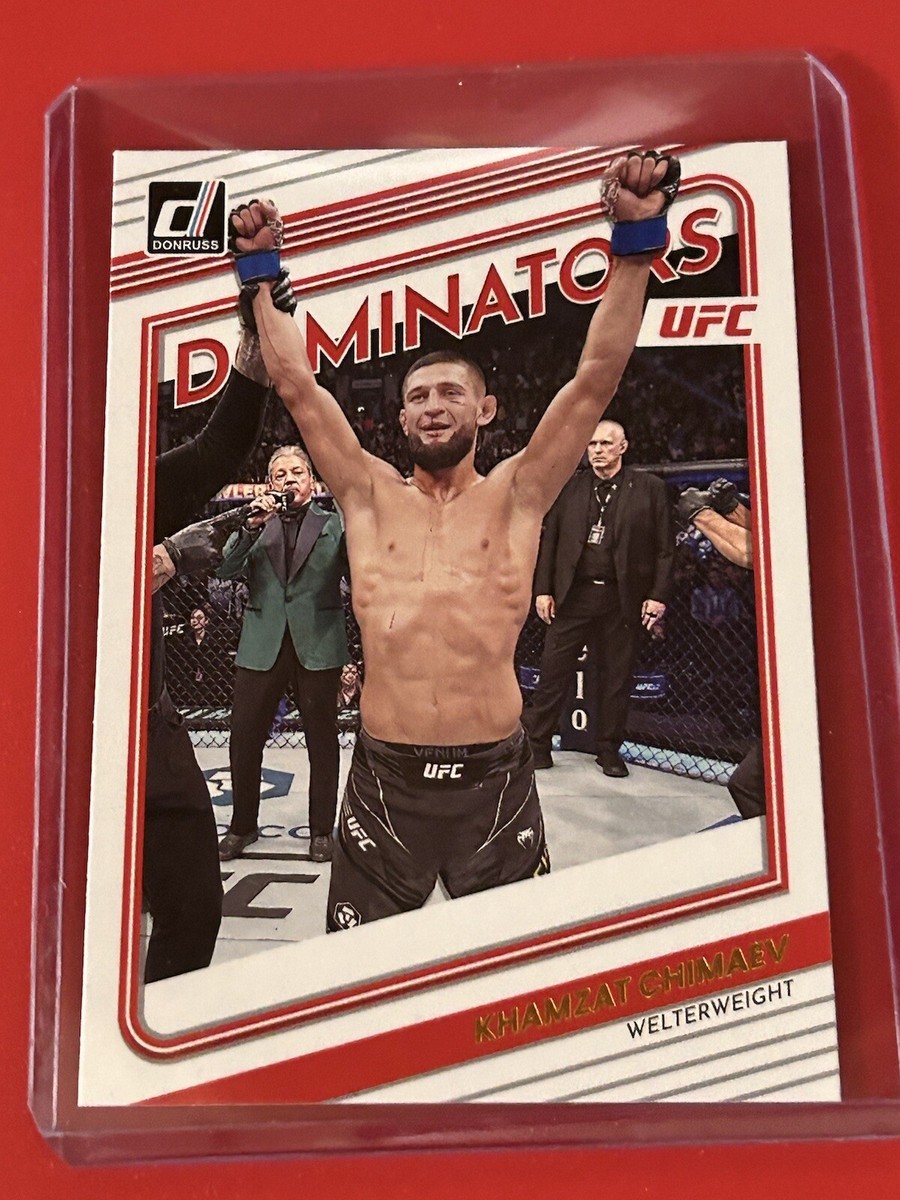 Carte à Collectionner Panini Donruss UFC 2023 - Khamzat Chimaev Dominators Insert SP #6 - Occasion