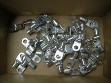 2/0 compression lug crimp ring lot of 50 per box non insulated 4 lots available