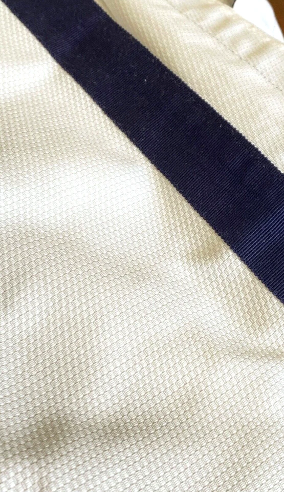 Williams-Sonoma Home King Cobertor Algodón Piqué con Rayas Azules Segunda Guerra Mundial Foto 3 de 4