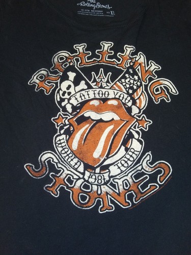T Shirt The Rolling Stones Tattoo You World Tour 1981 siehe Maße - Bild 3 von 7