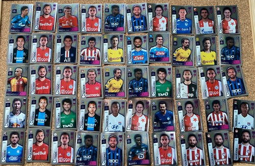 Topps UEFA Champions League 2019/20 Foil Sticker Lot Total Of 127 Stickers - Picture 2 of 3