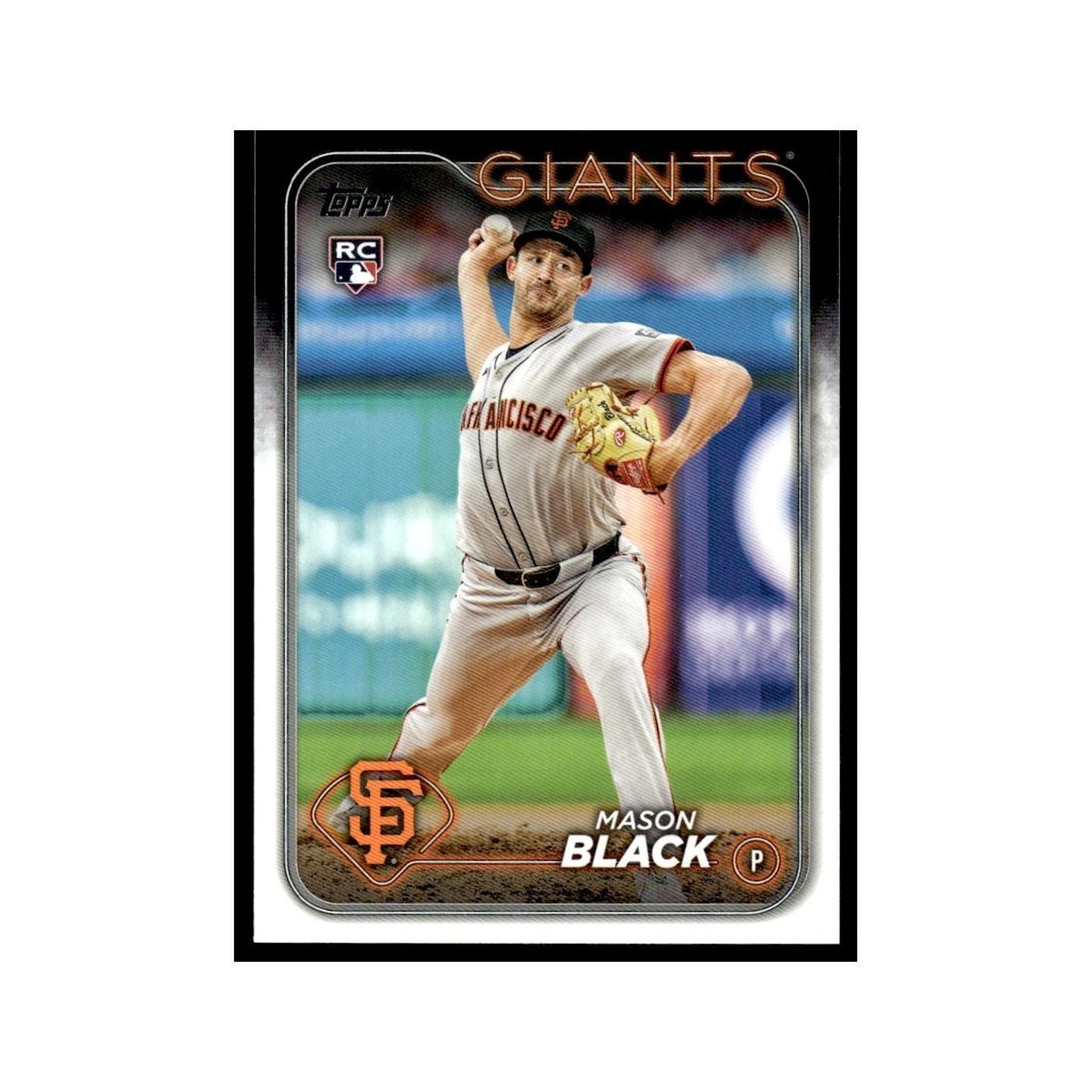 Mason Black Rookie 2024 Topps Update #US179 San Francisco Giants