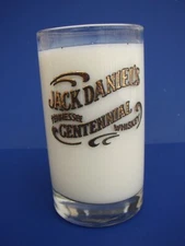 1 Jack Daniels Tennessee Centennial Whiskey 10oz Glass Gold Embossed Lettering