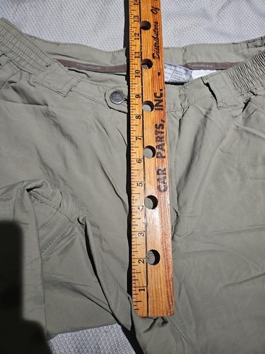 Columbia Titanium Pants Womens Medium Beige Convertible Omni Dry Nylon Trousers - Picture 10 of 16