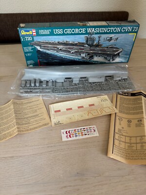 U.S.S. George Washington CVN 73 Revell No. 5068 1:720 Flugzeugträger 