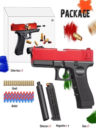 HOME BUY Foam Ejection Toy Blaster, Shooting with Foam Darts, Ages 12+ - Picture 6 of 6