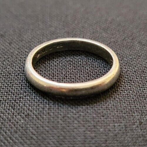 Vintage Mid-Century Taxco Sterling Silver Band Ri… - image 1