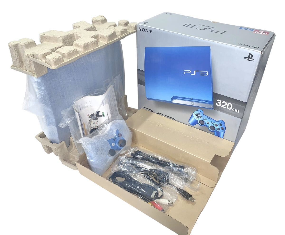 PS3　CECH3000 PlayStation 3 PS3 Console System 320GB Charcoal Black CECH
