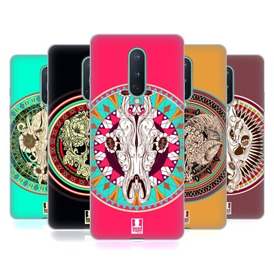 HEAD CASE DESIGNS SCHÄDEL FOLK KUNST GEL HANDYHÜLLE FÜR GOOGLE ONEPLUS HANDYS