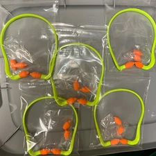 NEW RADIANS Hearing Band Ear plugs Neck Gun Shooting Noise Sound Protection Pack