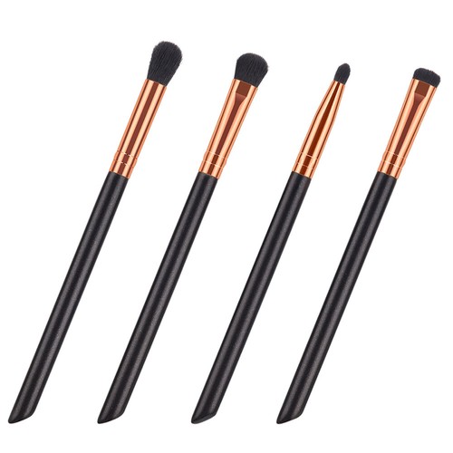 4 Pcs Lidschatten Pinsel Erröten Pinsel Polieren Pinsel Highlighter Pinsel - Bild 10 von 11
