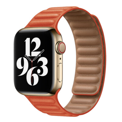 Apple - Apple Watch レザーリンク S/M 44mm チョーク 楽天市場】Apple Watch レザーリンク (White) : 4MiLi