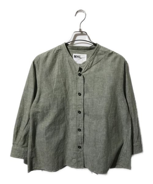 Margaret Howell Cotton Linen Shirt Mhl Woman