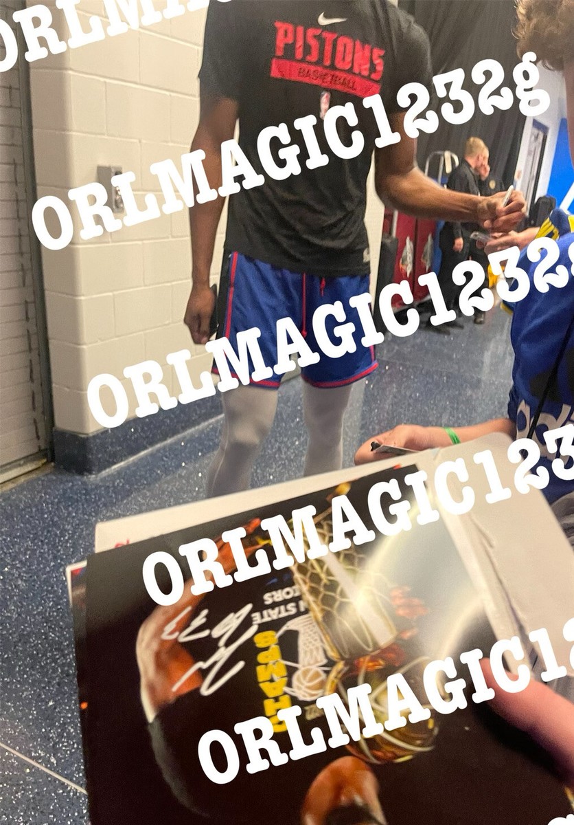 James Wiseman Signed 8x10 NBA Champion Photo Golden State