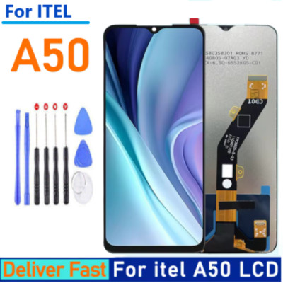  LCD Display Touch Screen Digitizer Assembly For Itel A50 Replace Repair Parts