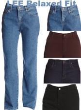 Lee Jeans Women's Relaxed Fit Straight Leg Pants Stretch Jean Regular Variation