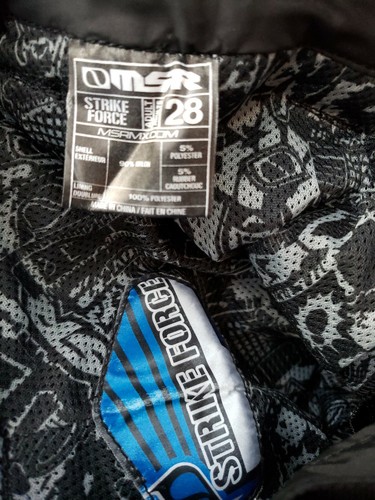 MSR 08 MOTORCROSS Strike Force Pant Adult Sz 28 TUCKER ROCKY NEW Black,Bue Gray - Bild 3 von 5