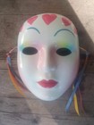 Wall Decor, Vintage Porcelain Mask . — photo 1