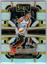 2024 Panini Select WNBA Diamond DeShields Prizms Silver #100