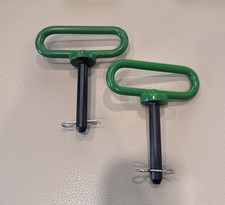 Pair Of Green Hitch Pins Pair Of Green Hitch Pins