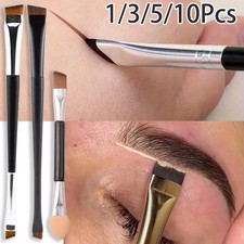 Professional Eyebrow Brush Eyeliner Angled Flat Head Blade Eye Liner Brow Contou
