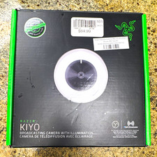 Razer Kiyo 720p 60fps USB 2.0 Webcam w/ Illumination Ring Light Black