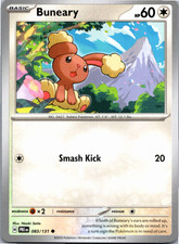 Buneary Common SV: Prismatic Evolutions 083/131 NM