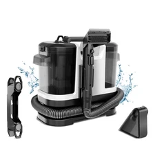 Powerful Carpet Cleaner 18KPa Deep - Multi-Surface Portable Vacuum for Home Car