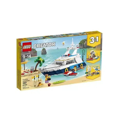 LEGO 31083 Creator Cruise Adventure Luxury Yacht Beach Villa