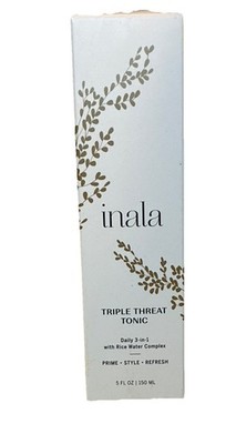 inala Triple Threat Tonic Rice Water + Biotin, Vegan Silicone-Free, 5 fl oz