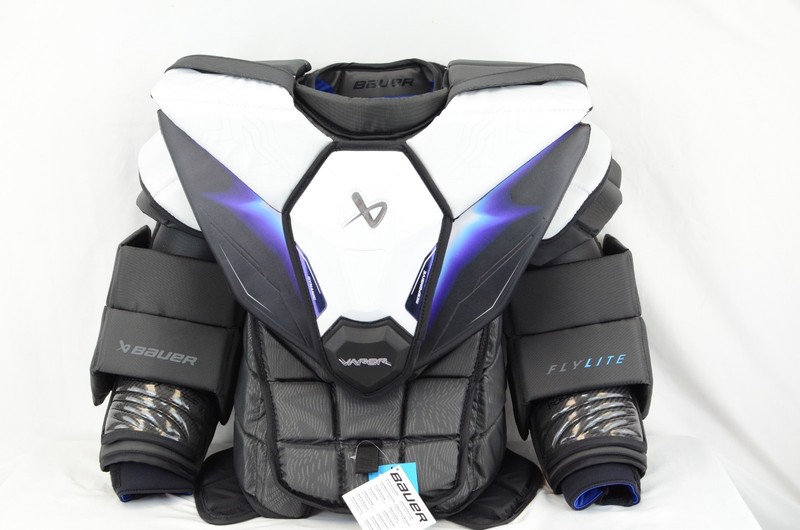 Bauer Vapor Flylite Senior Goalie Chest & Arm Protector Size Medium (0710-3153)