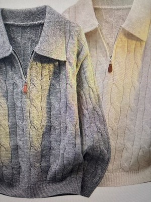 Loose, lazy and handsome sweater