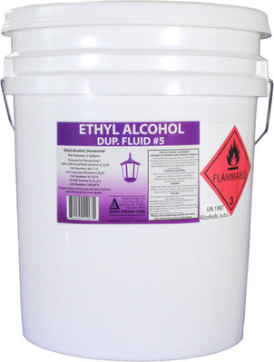 Denatured Ethanol, Formulated from 200 Proof Ethyl Alcohol Lantern Fire Starter